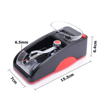 

6.5mm Automatic Electric Slim Cigarette Maker Small Thin Cigarette Rolling Machine Tobacco Filling Machine Roller Smoking Tools