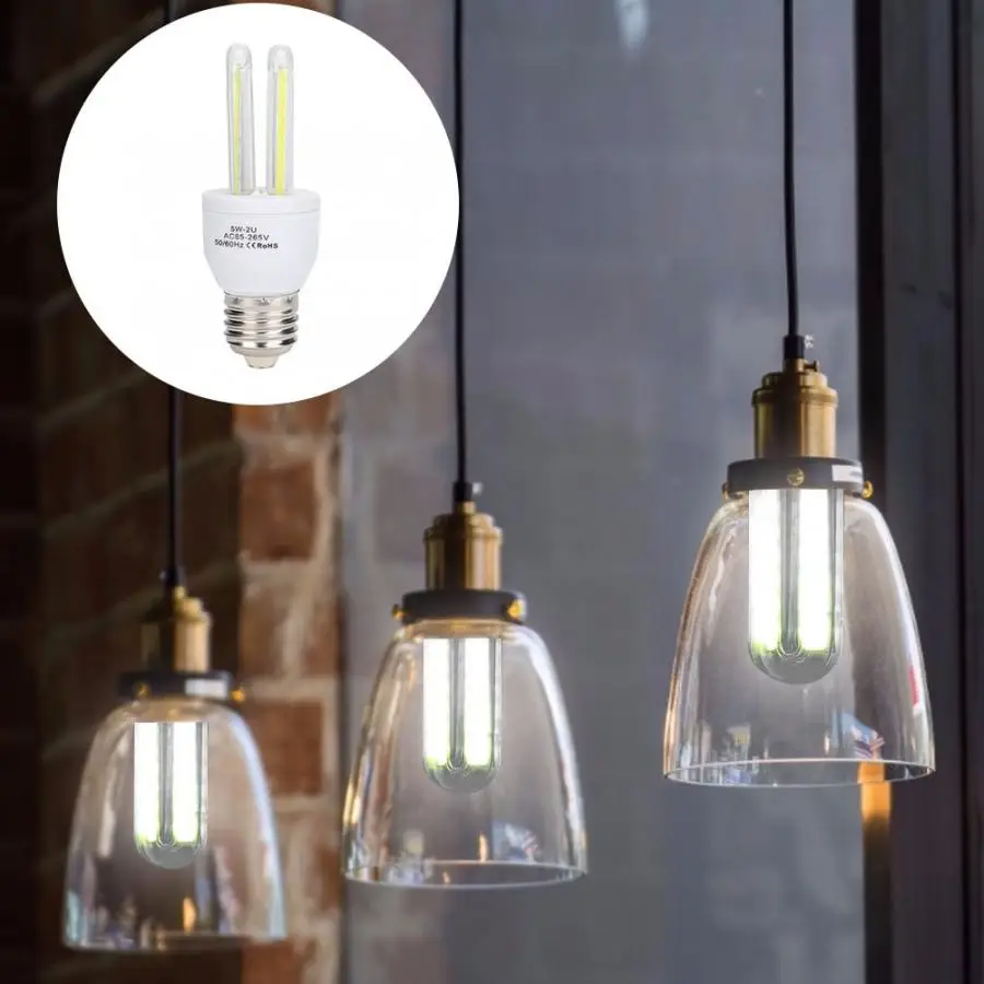 

AC 85-265V 5W LED E27 Wall Lamp Bulb Use For Indoor Table Ceiling Wall Light 6000K Cold White Lighting Eye Protection Bulb