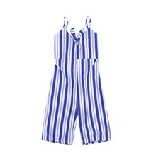 Speed Bribe/Лидер продаж; летняя майка в Вертикальную Полоску для девочек; комбинезон в западном стиле; детская одежда; даже Yiyi; шаровары