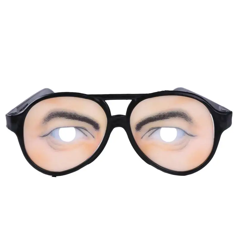 Игрушки Crazy Eyes, принадлежности для детской вечеринки, забавные шалости, очки для рождества, подарок на день рождения, пластиковые новые очки, игрушки - Color: Man