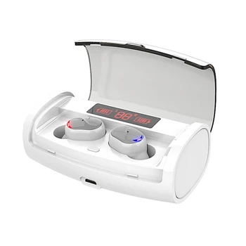 

M18 Bluetooth Earphone Automatic Pairing Stereo LED Display Wireless Charging Box Portable Universal Hi Fi Sports Microphone