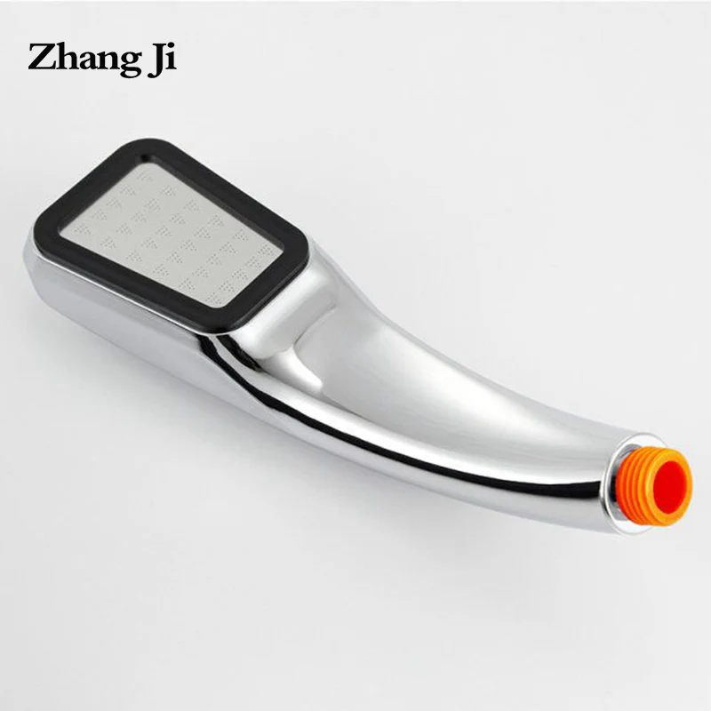 

Zhang Ji Bathroom High Pressure Shower Head New 300 Holes Chrome Showerhead Water Saving Square ABS Spray Nozzle Sprinkler
