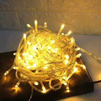 

Outdoor lanterns, Christmas lights, wedding parties, 10 meters, festive lights, flashing lights, 100 pieces