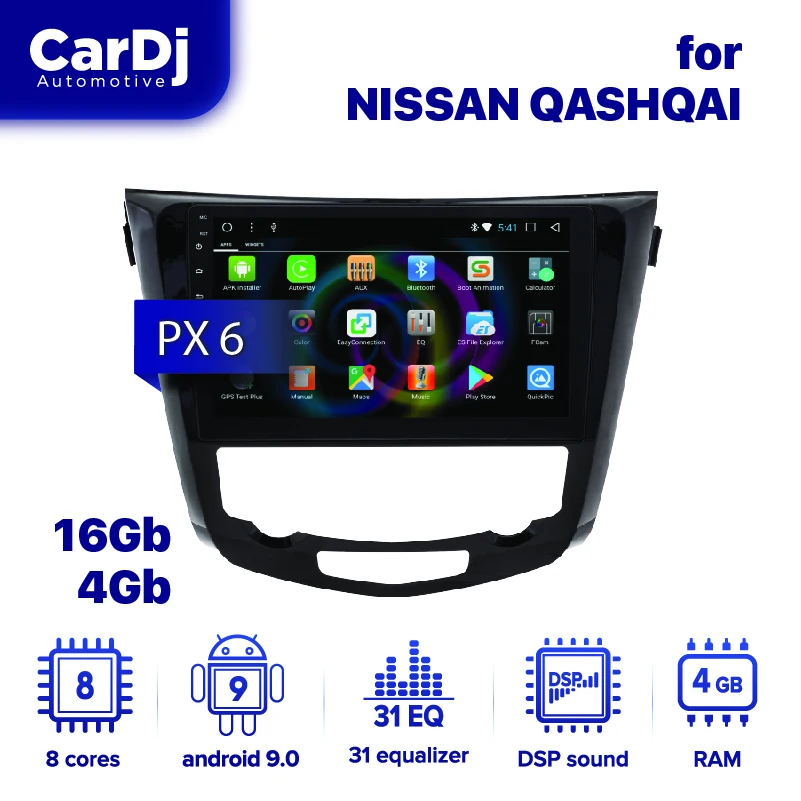 HIFI-DSP Multimedia для Toyota RAV4+ CarDj - Цвет: Toyota 16G 4G