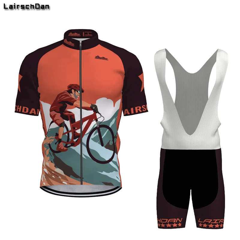 LairschDan-Pro-Team-Cycling-Jersey-Set-2020-Bicycling-Clothes-Men-Cycling-Bib-Shorts-Jersey-Kit-Gel