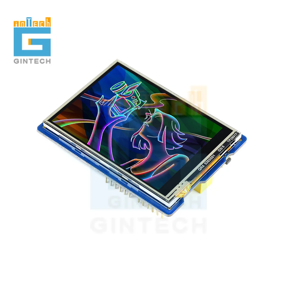 Сенсорный ЖК-экран 2 8 дюйма для Arduino TFT ST7789 резистивный сенсорный экран LCD