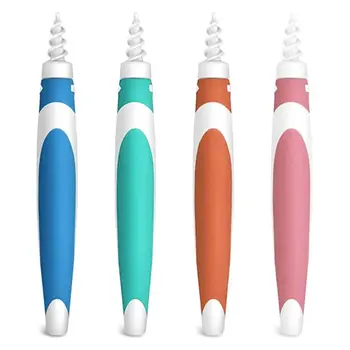 

Ear Cleaner Earpick Ears Wax Remover Spiral Earwax with 16 Replacement Tips Set Care Tools Easy to Use