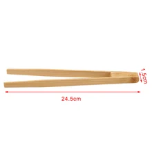 Деревянная еда тост щипцы тостер бекон глазурь чай-Тонг салат домашний пинцет