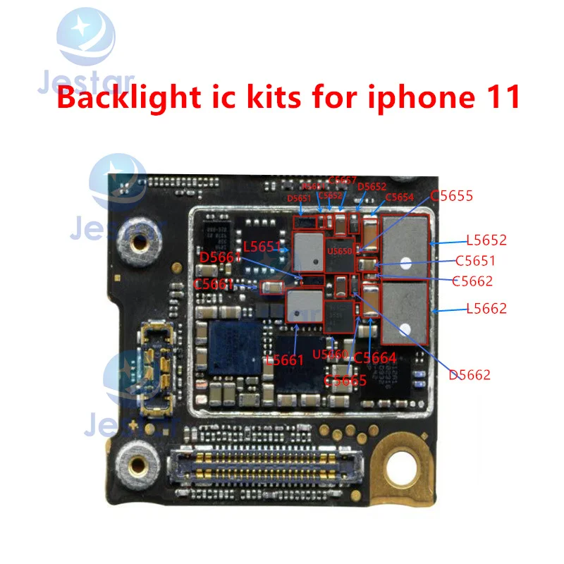 foriPhone11BacklightlightDriverickitsU5650U5660L5662L5652