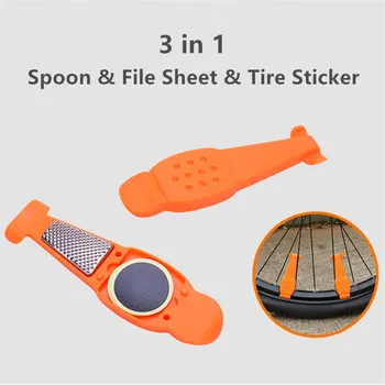 

3 in 1 Bicycle Bike Tire Repair Tools Set Tire Spoon Tyre Patch Rubber Tube Patch Glue Tire Lever Fix Kit