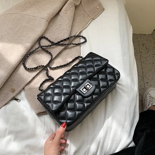 Bolsa feminina бренд Луи женская кожаная сумка-мессенджер через плечо сумки bolsos mujer клатч пляжная сумка через плечо - Цвет: Black