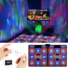 Relefree двойной человеческий танец тканевая Подушка компьютерный телевизор утягивающий ковер для танцев коврик с двумя ручками