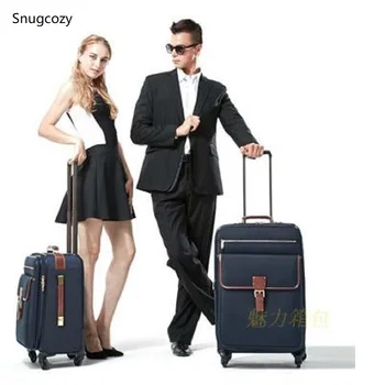 

Snugcozy high-quality 20-inch boarding Rolling Luggage Spinner 24-inch air checked Suitcase combination lock Safe and stylish
