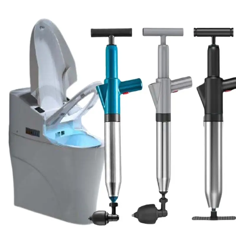 Pipe Unblocker High Pressure Drain Plunger Dredge Clog Remover Air Drain Blaster for Bath