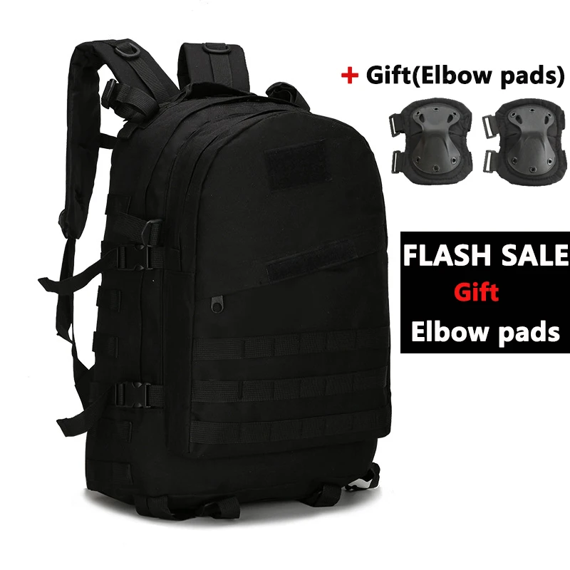 

Military Tactical Bag 45L High Capacity Molle Backpack Outdoor Hiking Fishing Hunting Camping Army Rucksack Pack Camo Waterproof