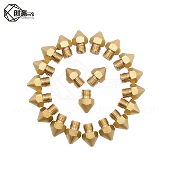 

Creativity 3D Printer Parts Original Creality CR-10S Pro 5PCS/Lot Nozzle 0.4MM/0.6MM/0.8MM/1.0MM Optional