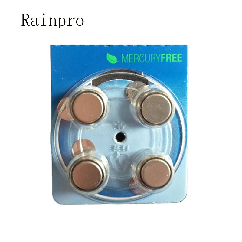 Rainpro 4 шт./лот (1 упаковка) S675A PR44 слуховой аппарат батареи 675 цинк Air Coin Cell для BTE |