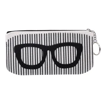 

Fashion Women Coin Purse Zipper Pencil Bag Eyeglasses Sunglasses Case Pouch Box Storage Protector Eyewear Accessories