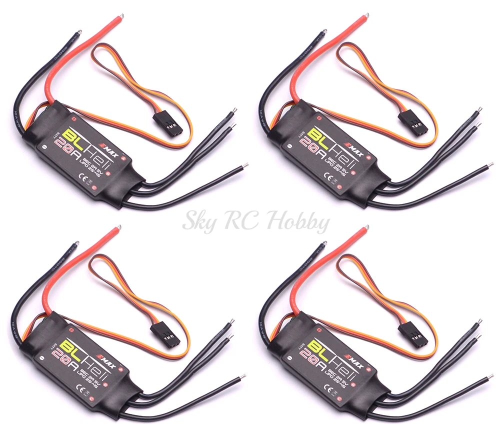 4 шт. 20A Simonk/BLHeli ESC+ 4 шт. Readytosky MT2204 2204 2300KV бесщеточный двигатель для QAV-R 220 Robocat 270 280 части квадрокоптера