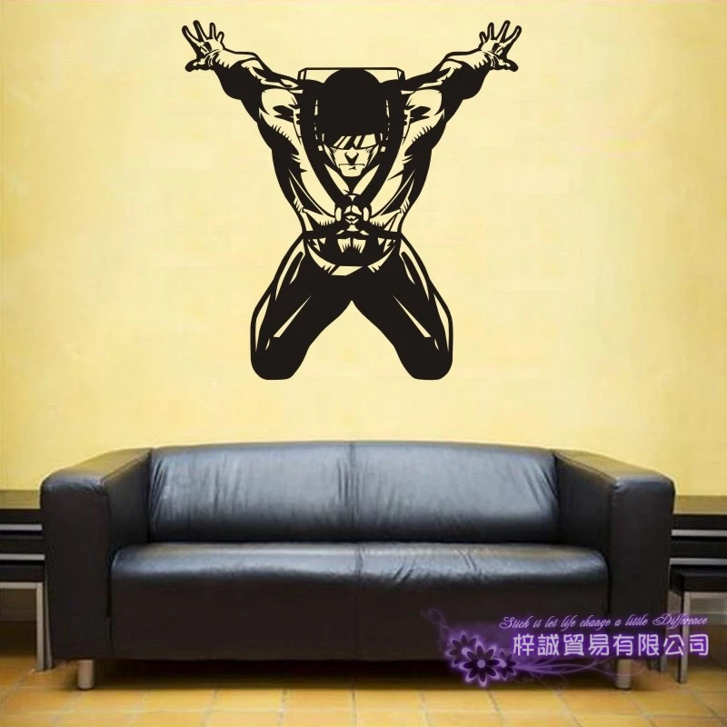 DCTAL Skydive Sticker Parachute Car Decal Extreme Sports Posters Vinyl Wall Decals Parede Decor Mural Air Flight Sticker