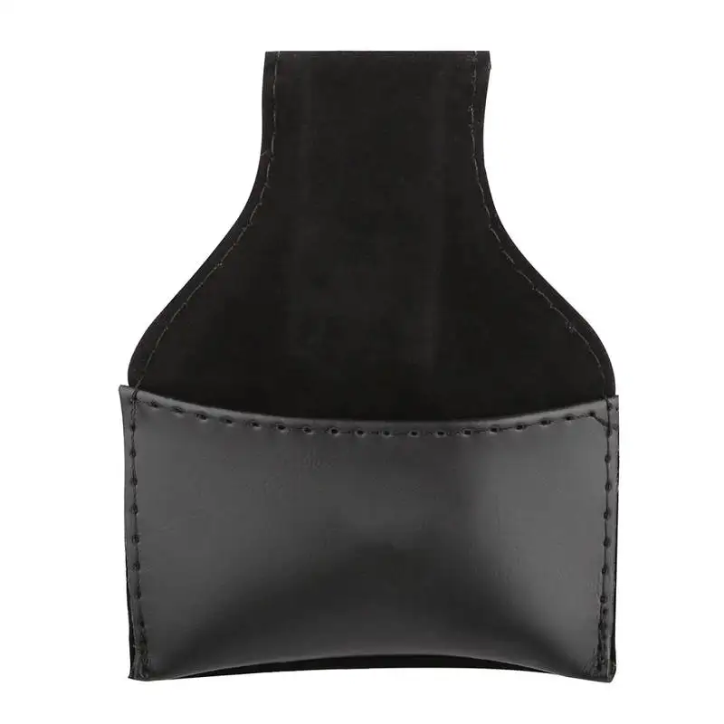 Billiard Chalk Holder Portable PU Pouch Bag Accessory BlackSnooker & Billiard Accessories