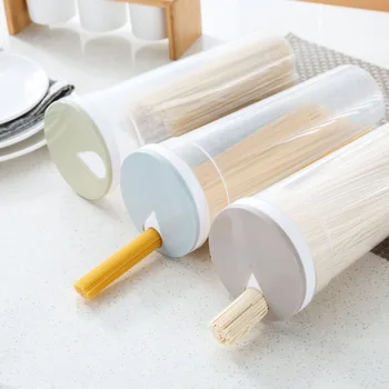 

Spaghetti Box Noodle Storage Box Chopsticks Container Tea Cans Multifunction Food Storage Canister Home Kitchen Containers Case