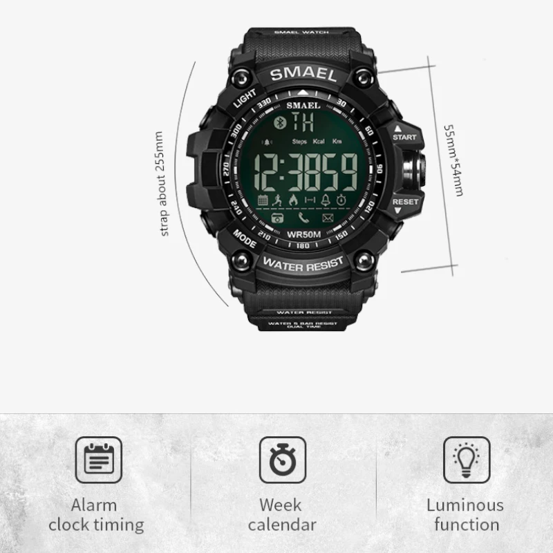 Часы наручные Amazfit Мужские Цифровые спортивные водонепроницаемые уличные для