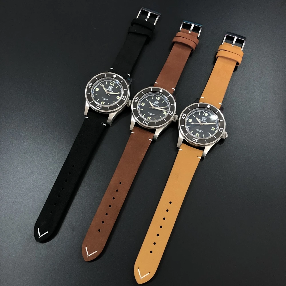 SD1952 Нержавеющая сталь 300M Водостойкий керамический безель Steeldive NH35 Dive Watch