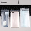 StoBag Plastic Transparent Self-sealing Ziplock Bags Sealed Small Waterproof Thickened Pouch Mobile Phone Mask Wholesale Logo 1