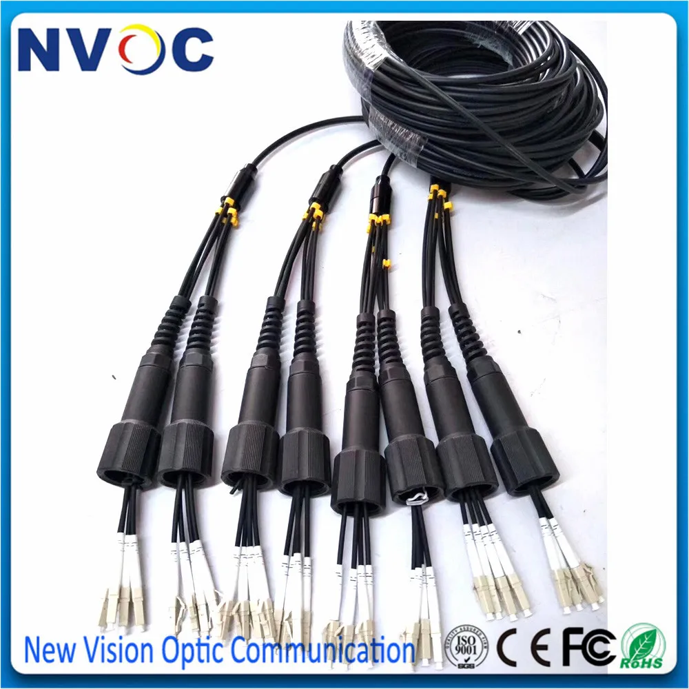 SM 24C G657A Armored Black LSZH Cable 7 0mm 6pcs PDLC UPC 24cores 