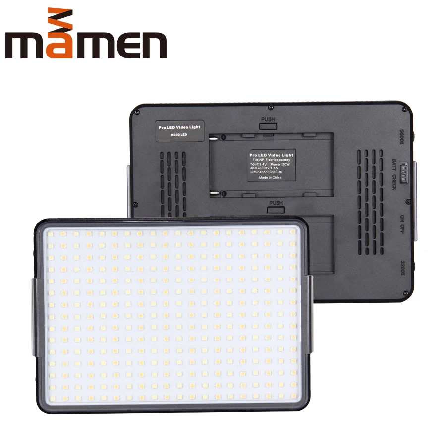 

Professional LED Photography Lighting Fill Light for Camera/Mobile Phone Electronic Soft Dimming 3200K/5600K Color Temperature