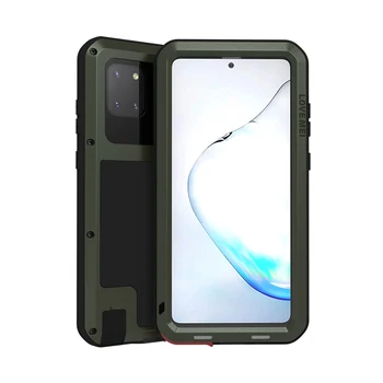 

Full Body Protection For Samsung Galaxy Note10 Lite Armor Case Shockproof Gorilla Glass Metal Cover for Samsung Note 10Pro Shell