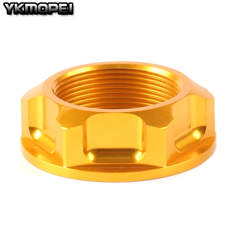 CNC Заготовка рулевого стержня гайка для RM125 RM250 зоны подушки безопасности для 04-08 05 06 07 RMZ250 07-18 08 09 10, 12, 13, 14, 15, RMZ450 05-18