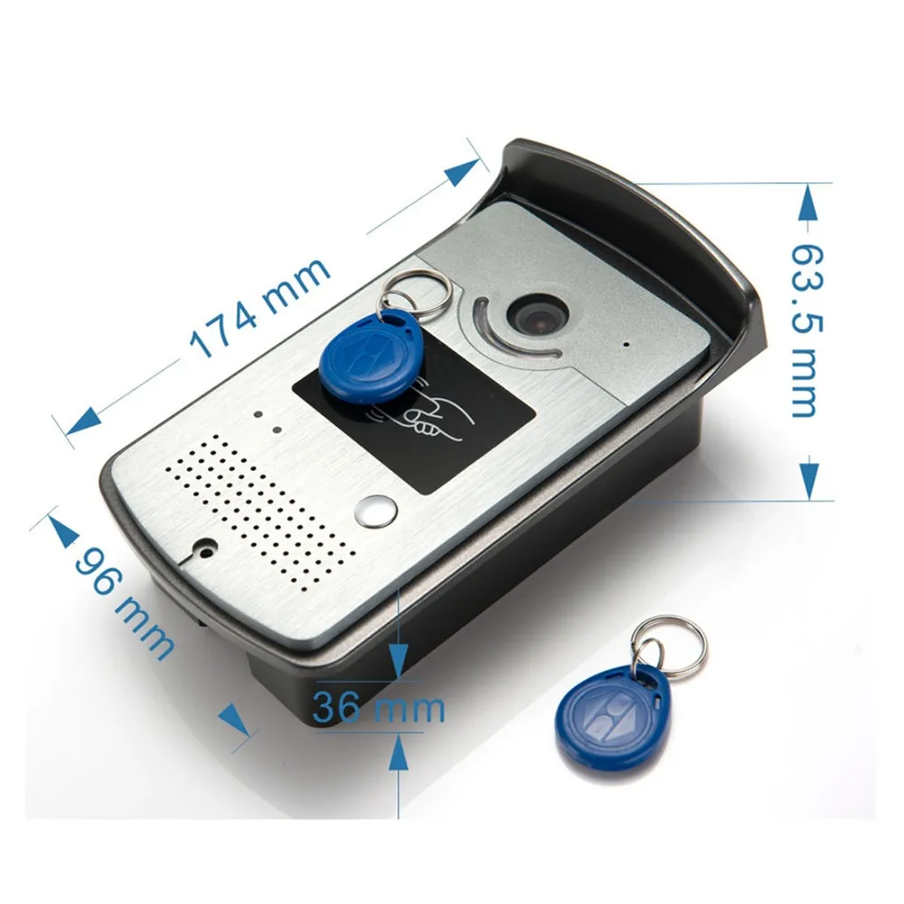 Excellent Yobang Security 7"Color TFT Wired Wifi Video Door Phone Doorbell System Waterproof With RFID Password Unlock Intercom IR Camera 15 Excellent Yobang Security 7"Color TFT Wired Wifi Video Door Phone Doorbell System Waterproof With RFID Password Unlock Intercom IR Camera 15