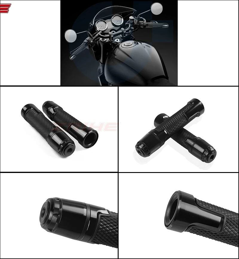 Мотоцикл Универсальный accessories7/" 22 мм мотоцикл рукоятка шапки/ручки для YAMAHA MT-10 09 07 01 03 FZ6R