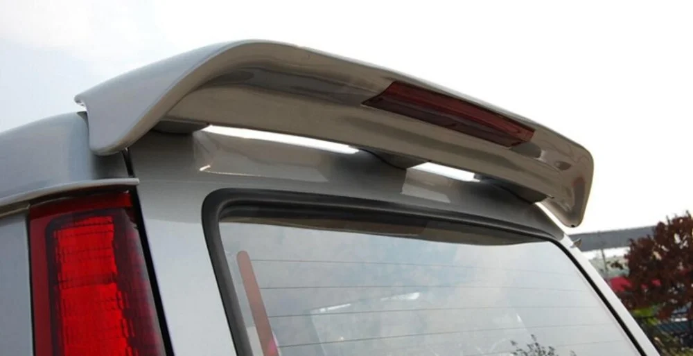 

Osmrk unpainted ABS tail wing roof visor rear spoiler lip for mitsubishi freeca