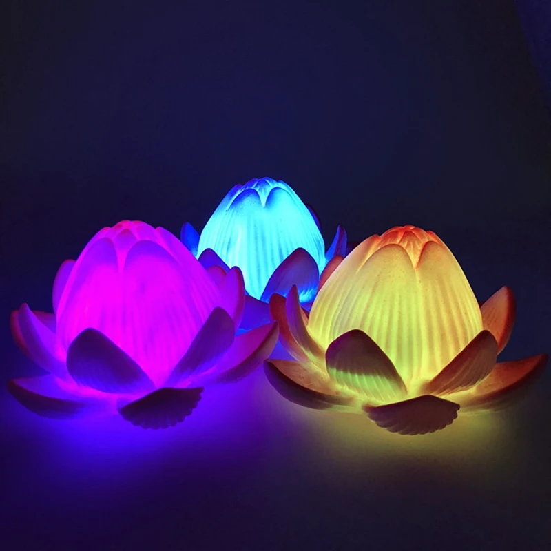 

Chinese style lotus lamp room decoration pendant lotus lamp mirror table decoration lotus lamp