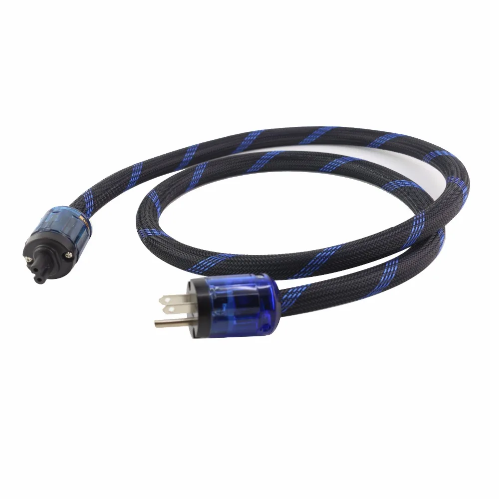 HI End Pure copper US Power Cord Cable Audiophile Power Cord CableUS