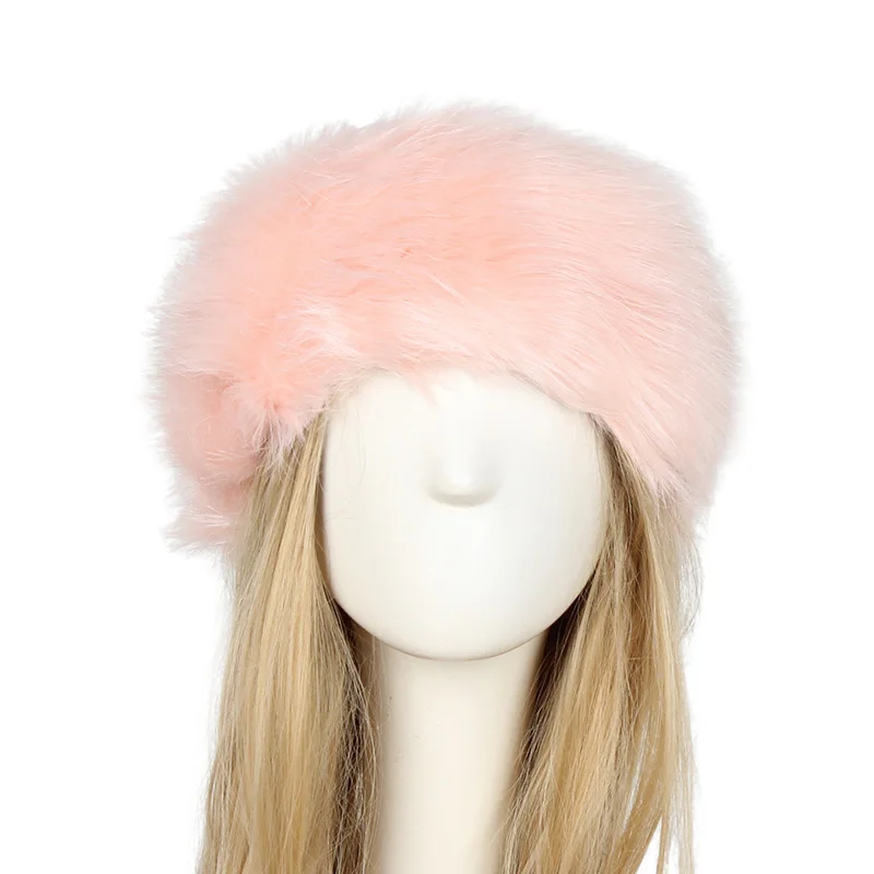 3 Женская Мужская зимняя теплая шапка из меха лисы, элегантная мягкая пушистая шапка из искусственного меха, роскошная качественная шапка из искусственного меха, шапки-бомберы с открытым верхом - Цвет: 3