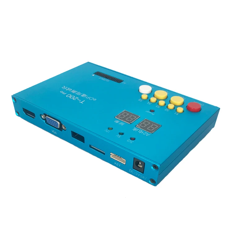 US $138.60 Universal T200 Pro EDP LCD TEST TOOL EDP LCD TESTER LCD panel tester kit tools 10 27 Inch 30 PIN EDP Screen test line cable