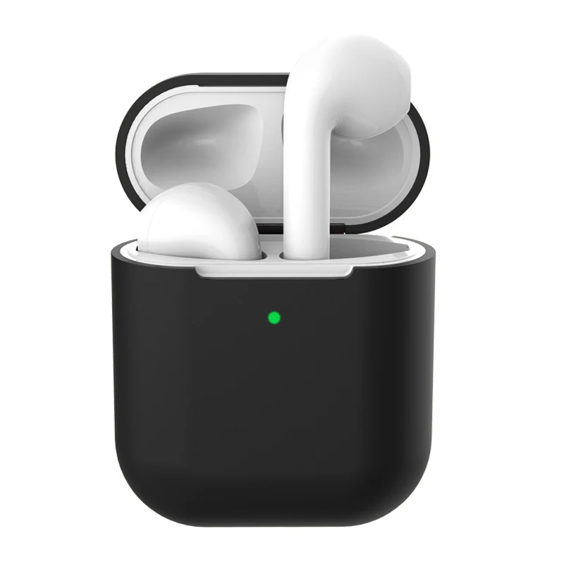 Противоударный цветной чехол для наушников airpod, портативная гарнитура для airpods, защитный беспроводной чехол