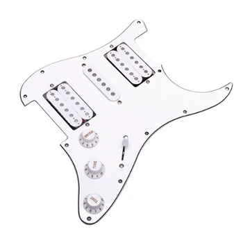 

Instrument Guitar Pickguard Protection Single Coil 3-Ply Panel Circuit Board Fashion 11 Hole Loaded Prewired Parts Anti-scratch