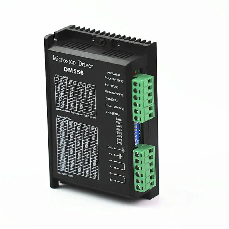 DM556 цифровой шаговый двигатель драйвер 5.6A подходит для 57 86 шаговый двигатель NEMA23 34