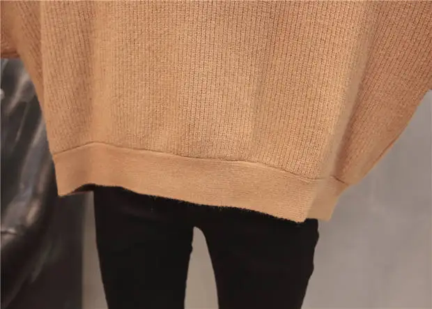 Пуловер, Blusas De Inverno Feminina, хлопок, половина 9307-8822, настоящая фотография, новинка, однотонный, v-образный вырез, летучая мышь, трикотаж, 52-1f, 5 рядов, 4 полки