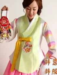 Платье ханбок традиционная корейская церемония костюм DANGUI Корейский королевский костюм