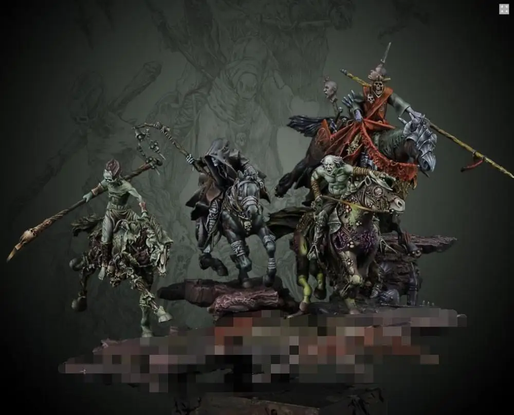 

1/32 Undead knight Resin figure Building Kit