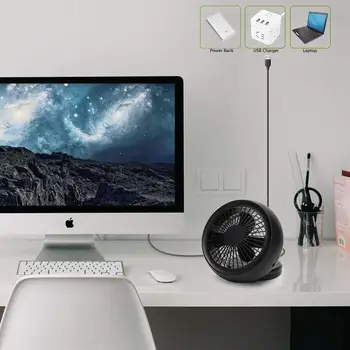 

Portable USB Mini Desk Fan Foldable Personal Portable Desk Fan for Home Office Travel and Outdoor