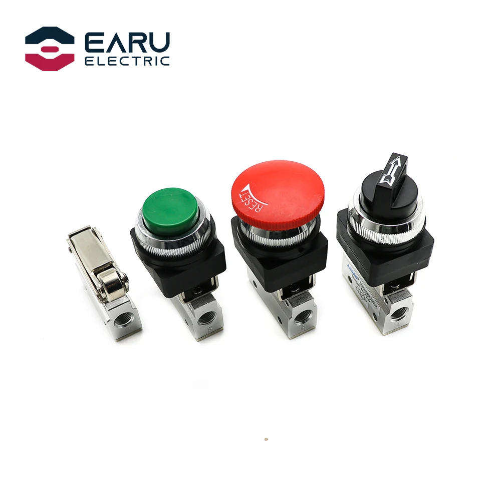 MOV-01 MOV-02 MOV-03 MOV-03A pneumatic valve Manual Air Switch Button Roller Type Mechanical Pneumatic Reversing | Обустройство дома
