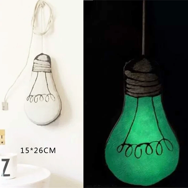 bulb Детские коврики для игр, детские коврики для ползания животных, детские мягкие хлопковые коврики для сна, декор детской комнаты, реквизит для фотосессии 90 см - Цвет: bulb