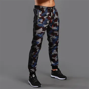 

2019 new Autumn New High Quality Jogger Camouflage Gyms Pants Men Fitness Bodybuilding Gyms Pants Runners Clothing Sweatpants
